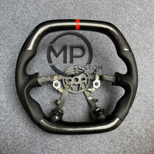 Custom black steering wheel - custom,