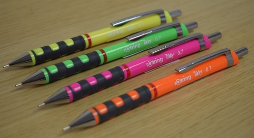 4pcs rotring tikky - rotring, 0.7mm