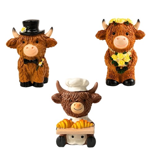 Cute scottish cattle - scottish,