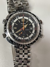 SICURA RACING WATCH 1970.17 JEWELS. 46MM.GOOD CONDITION. NOT WORKING.