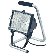 Floodlight Spot Halogen Lamp Outdoor 400W Portable Work Light Brennenstuhl