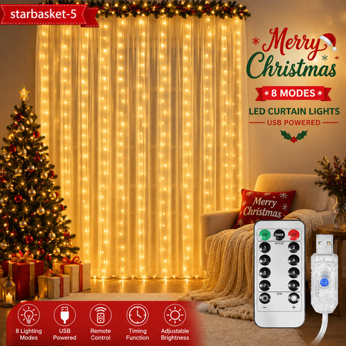 Usb led curtain - led,