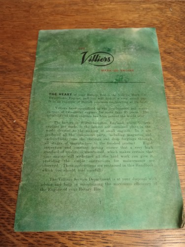 Villiers mark 250 engine - mark,