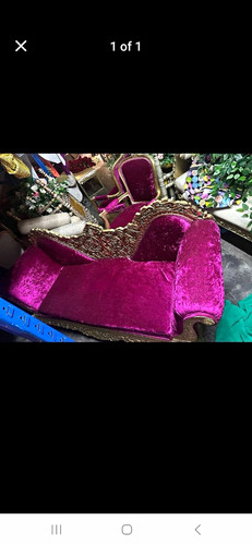 Pink velvet chaise lounge sofa - pink,