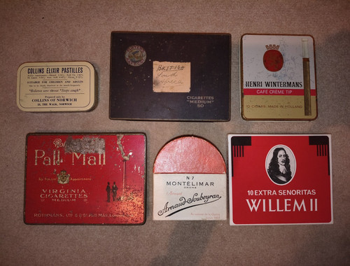 Vintage tobacco chemist tin - vintage,