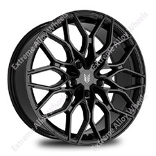 20" Black Fox FX9 Alloy Wheels Fits Bmw X3 G01 X4 G02 X5 G05 X6 5x112 Only Wr