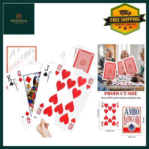 Gigantic playing cards - gigantic, a4