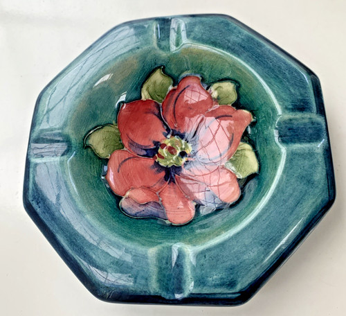 Moorcroft pottery ashtray hand - moorcroft,