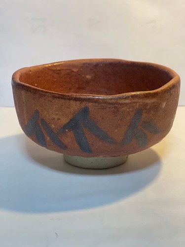Tea bowl pottery iron painting - iron,