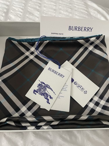 Burberry silk scarf - silk, bnwt