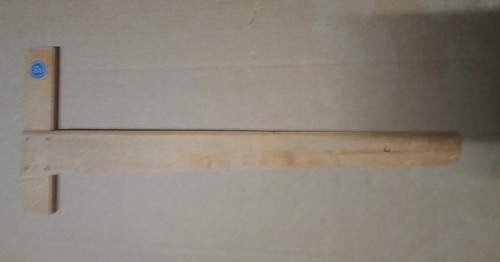 Polished hardwood square - polished,