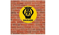 RETRO AA GARAGE ROUND LARGE