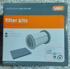 Vax Hoover Filter Kit V-094
