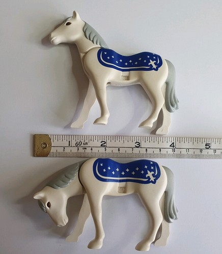 Playmobil white horses - x, 2