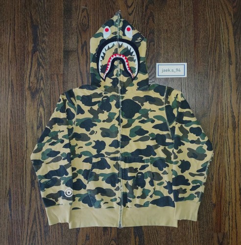 Bape shark hoodie - bape, camo