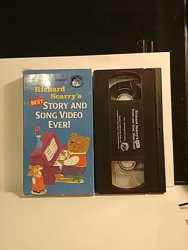 Richard scarry vhs best - vhs,