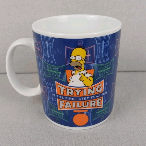 The simpsons homer mug trying - the,