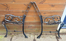 Pair Of Vintage Black Cast