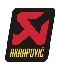 NEW GENUINE AKRAPOVIC 95x75
