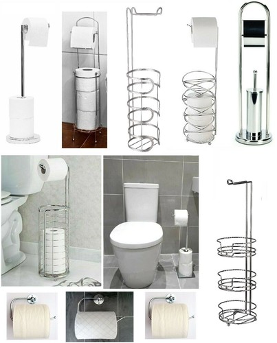 Chrome stainless steel toilet - stainless,
