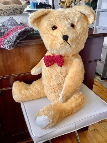 Vintage teddy bear 1950s - vintage,
