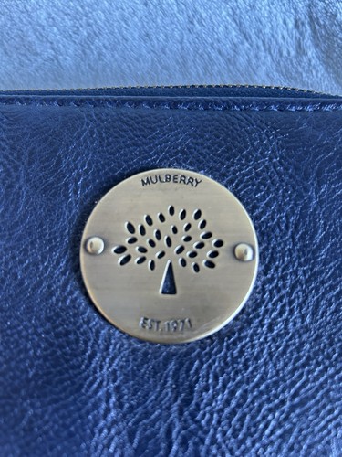 Mulberry clutch bag leather - mulberry,
