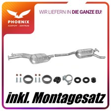 Mercedes W124 200E 220E E200 E220 (1992-1995) medium + muffler exhaust