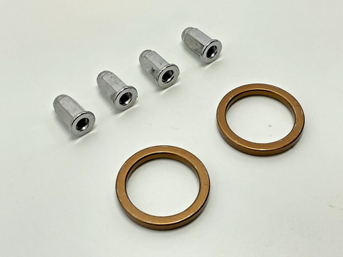 Exhaust pipe gaskets nuts - gaskets, fits