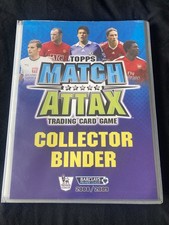 Match Attax 2008/09 08/09 100% Complete Binder hundred club limited edition motm