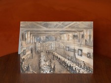 City Steam and Boat Company: Dinner to Captains - A5 Card