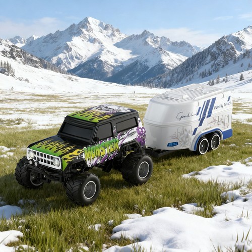 Scale mini alloy truck - scale,