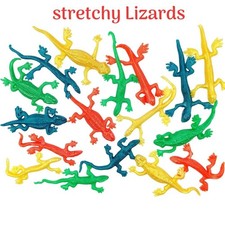 10pc STRETCHY LIZARDS Sticky