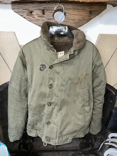 Ww2 navy deck jacket - navy,