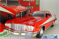 STARSKY AND HUTCH FORD GRAN TORINO MODEL CAR 1:18 LARGE TV SERIES GREENLIGHT K8