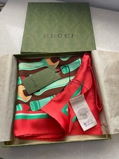New GUCCI Ladies Square Silk