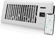 HOWEALL Super Quiet Register Booster Fan for 4" x 10" Register Holes