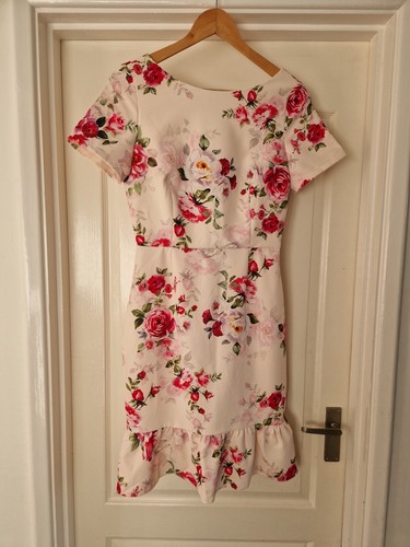 Size dress pink floral - size,