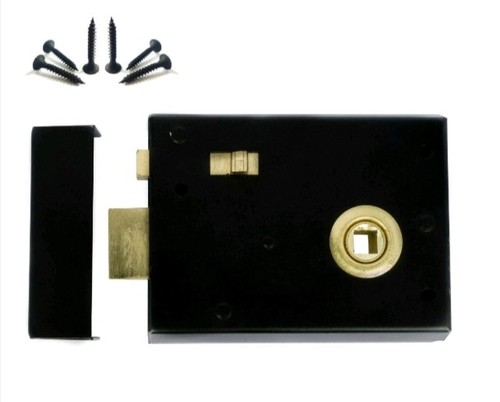 Rim door latch lock dead - rim, snib