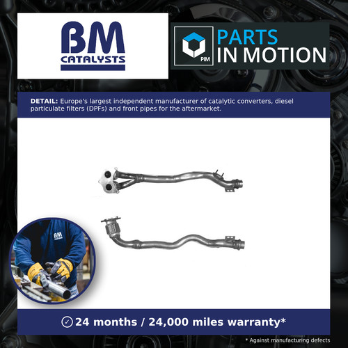 Exhaust front down pipe fits - exhaust,