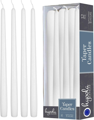 Pack tall taper - 12, candles