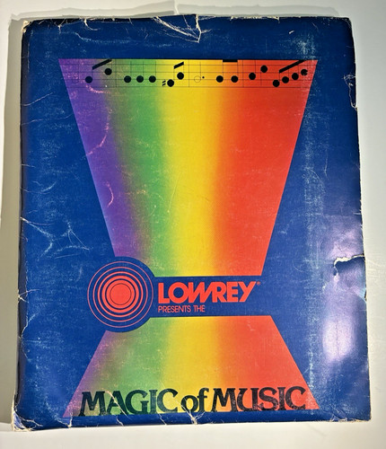 Vtg 1979 lowrey organ - 1979,