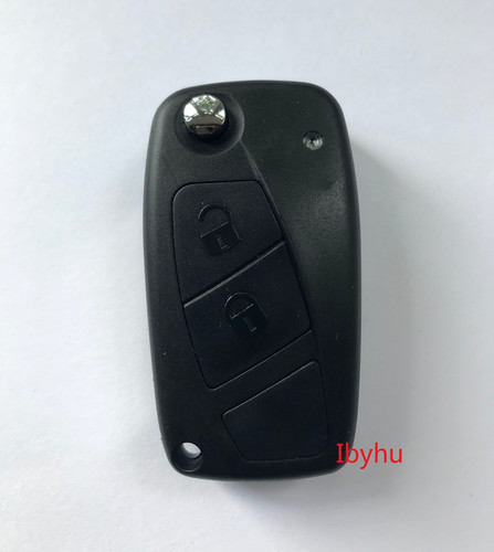 Black button remote key - black, fob