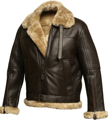 Raf aviator brown - brown, real
