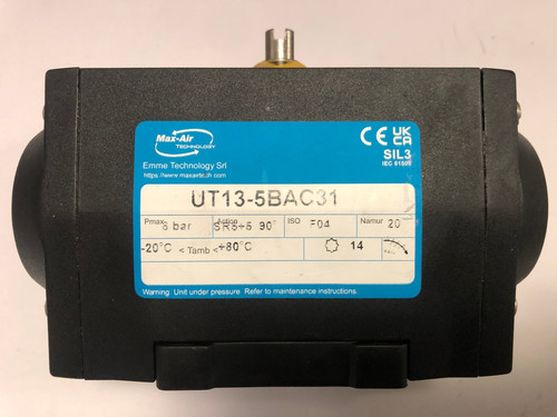 Max air pneumatic actuator - pneumatic,