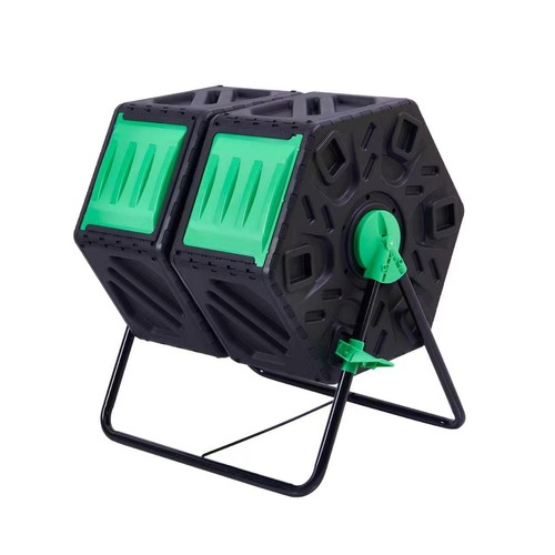 Composter waste bin dual - bin,