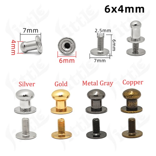 Solid metal round - metal, head