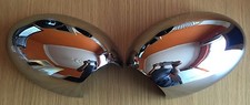 CHROME WING DOOR MIRROR COVERS