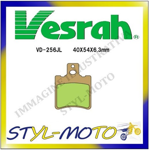 256sjl rear sintered brake - sintered,