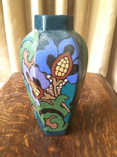 Genuine antique art deco vase - antique,