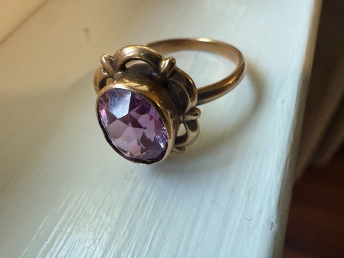 Vintage soviet 583 14k - 583, rose